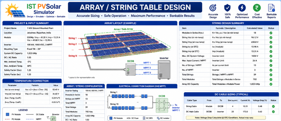 Module Table (Structure) Design