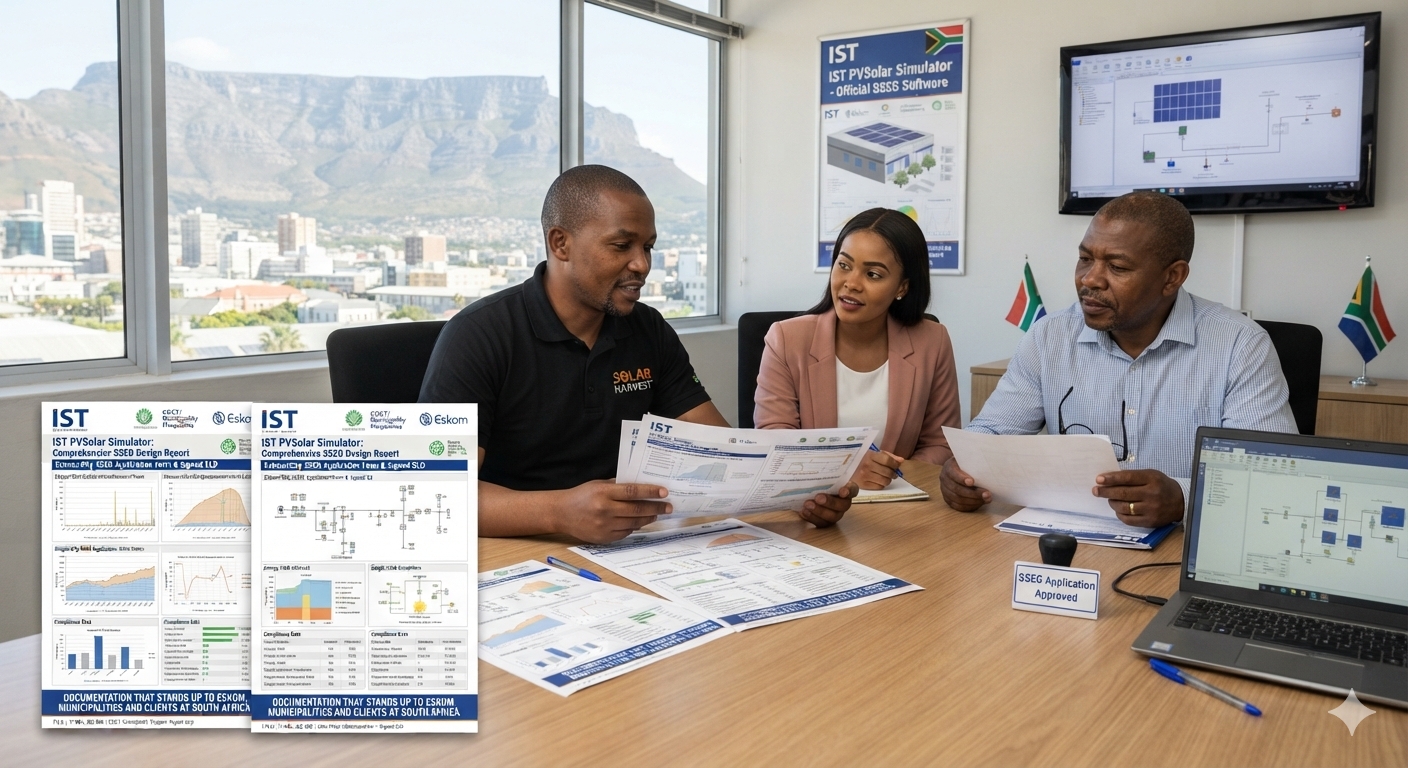 IST PVSolar Simulator for SSEG Installers