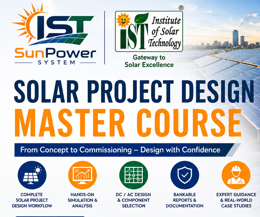 Solar Project Design Master Course